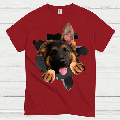 Playful German Shepherd Puppy T Shirt