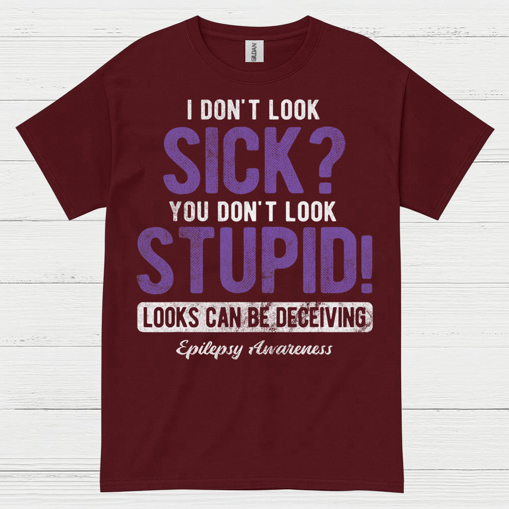 Looks Can Be Deceiving Epilepsy T Shirt