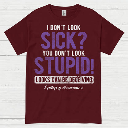 Looks Can Be Deceiving Epilepsy T Shirt