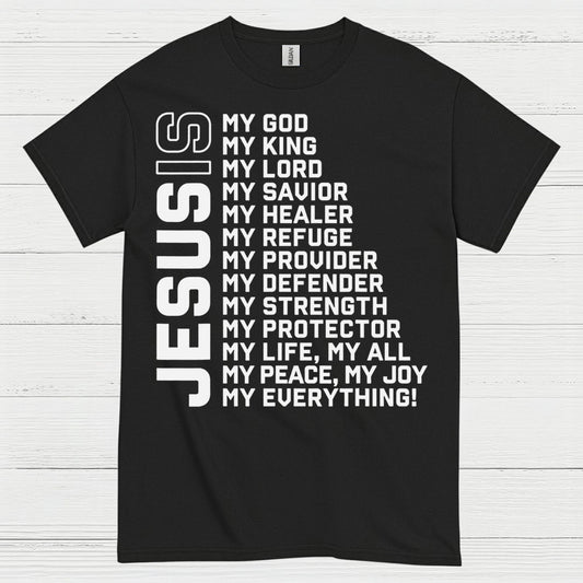 Jesus My Everything Christian Faith T Shirt