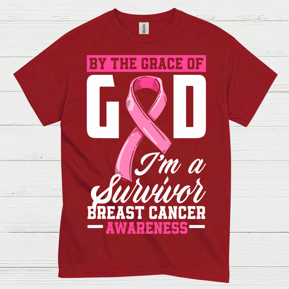 Breast Cancer Survivor Faith Ribbon T Shirt