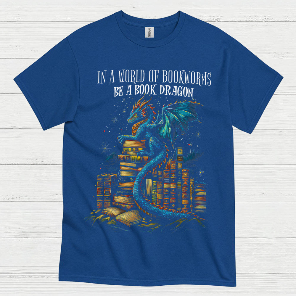 Be A Book Dragon T Shirt