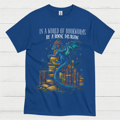 Be A Book Dragon T Shirt