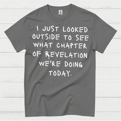 I Just Looked Outside Revelation Humor T Shirt