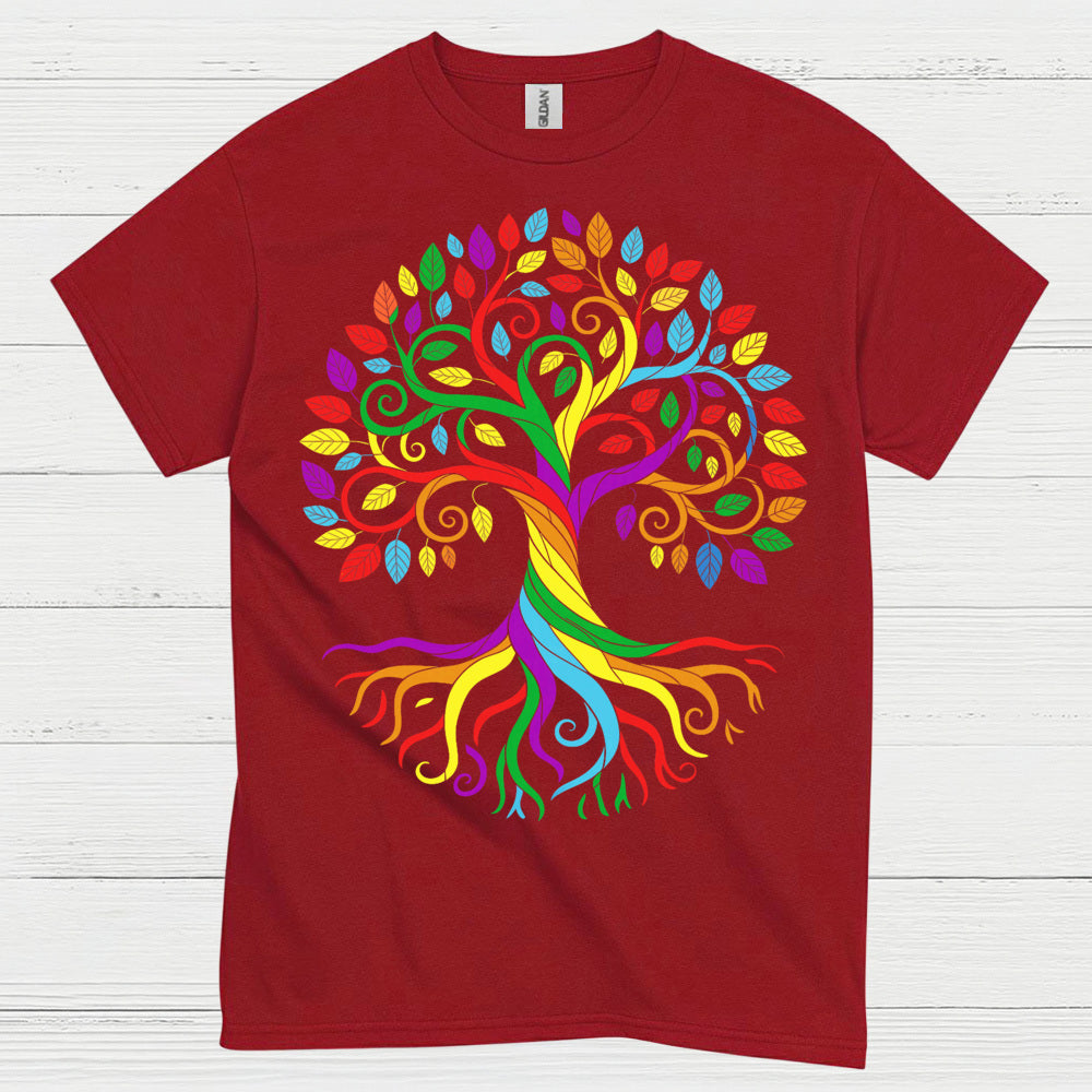 Pride Roots Of Life Tree T Shirt