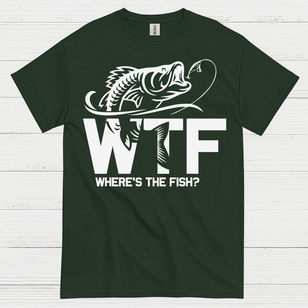 WTF Wheres The Fish T Shirt