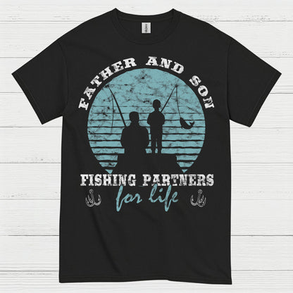 Father And Son Fishing T Shirt