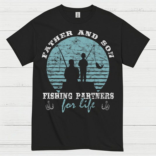 Father And Son Fishing T Shirt