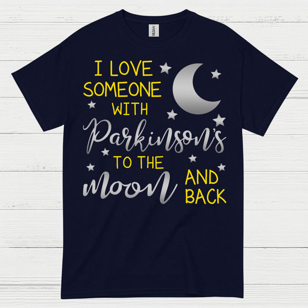 Love Someone With Parkinsons Moon T Shirt