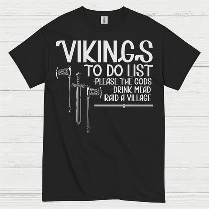 Vikings To Do List T Shirt