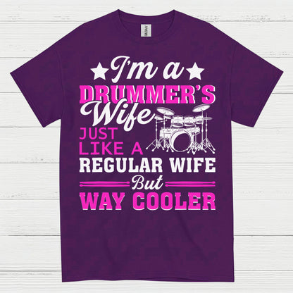 Cool Drummer Wife T Shirt