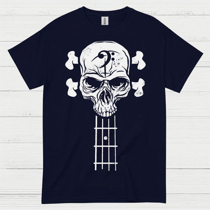 Bass Skull Guitar T Shirt