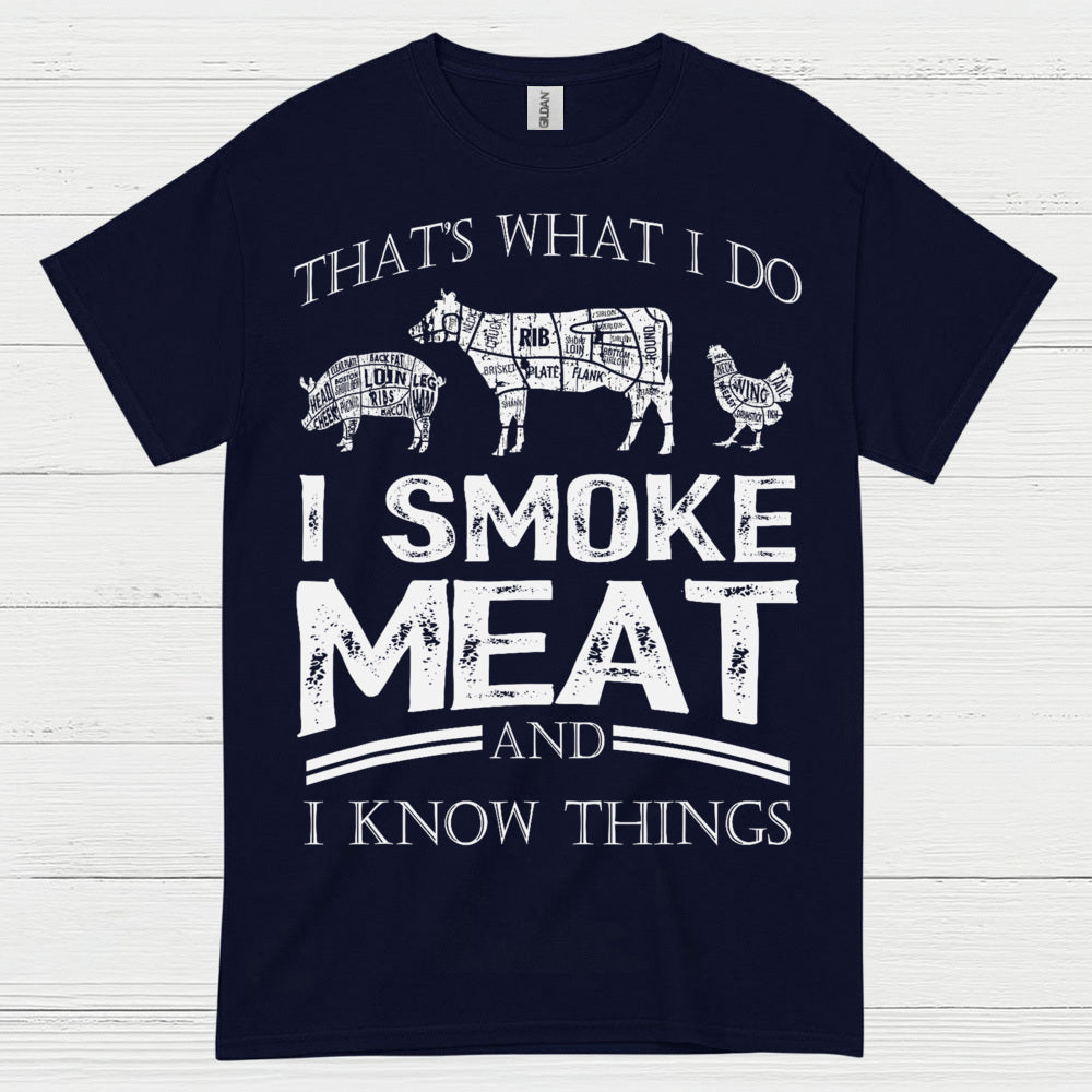 Smoke Meat BBQ T Shirt