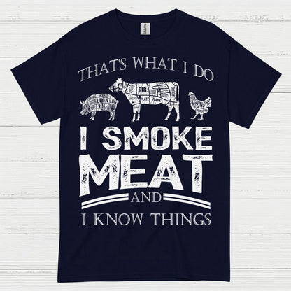 Smoke Meat BBQ T Shirt