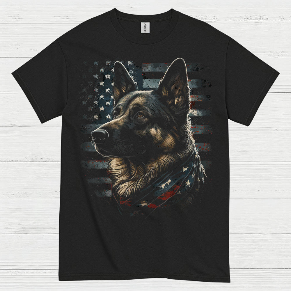 Patriotic Shepherd Pride T Shirt