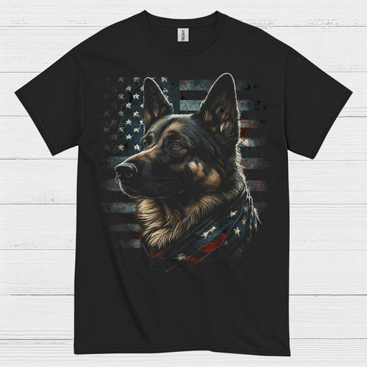 Patriotic Shepherd Pride T Shirt