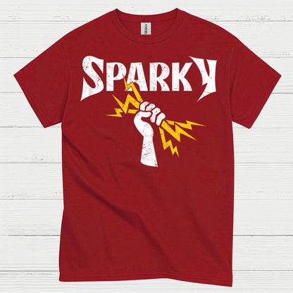 Sparky Electrician Graphic T Shirt