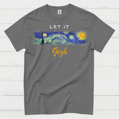 Let It Gogh Minimal Art T Shirt