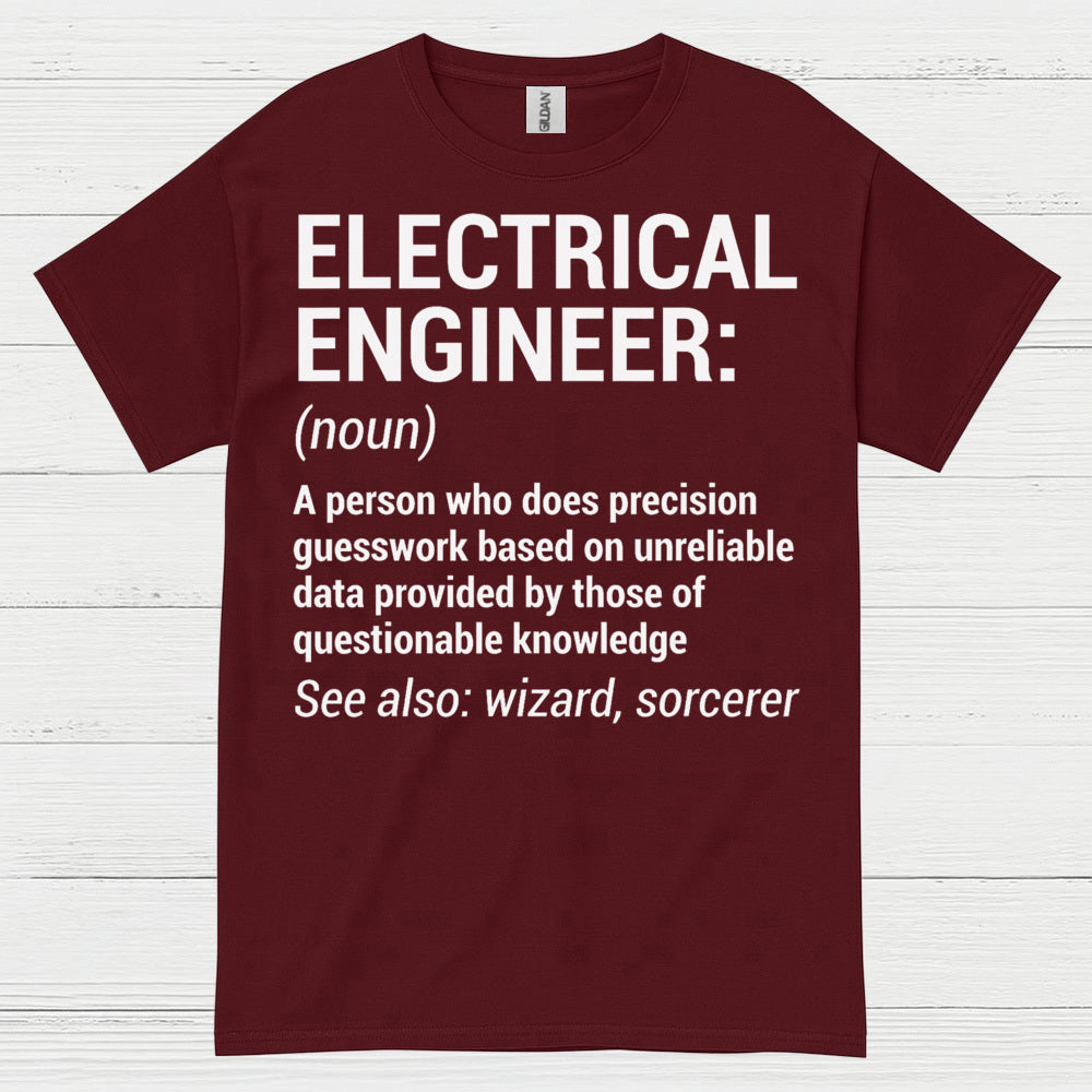 Electrical Wizard Engineer T Shirt