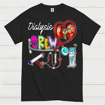Dialysis Crew Support Awareness T Shirt