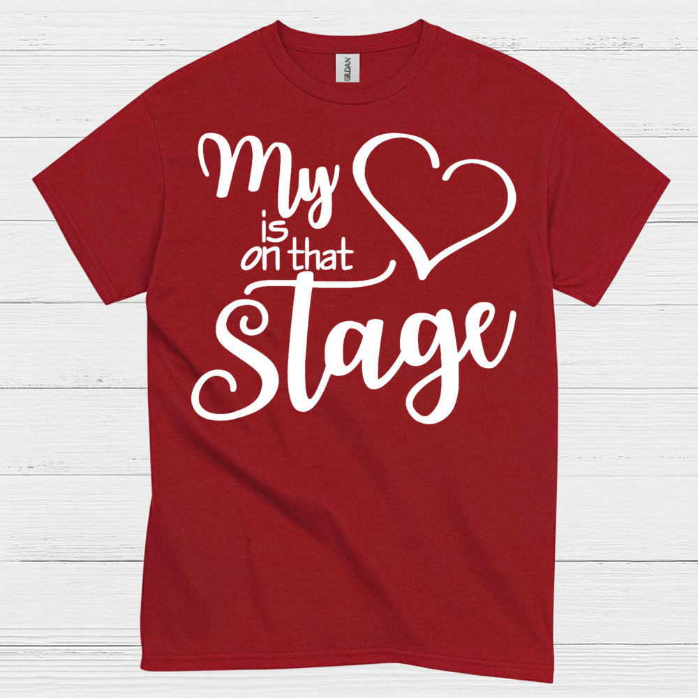 My Heart On Stage Dance T Shirt