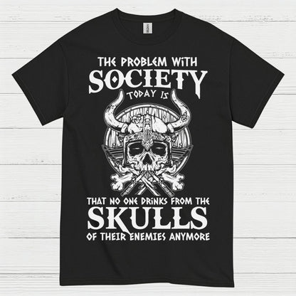 Skulls of Their Enemies Viking T Shirt