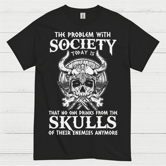 Skulls of Their Enemies Viking T Shirt