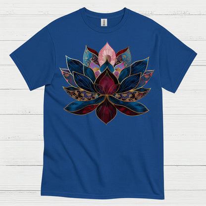 Sacred Lotus Mandala Yoga T Shirt