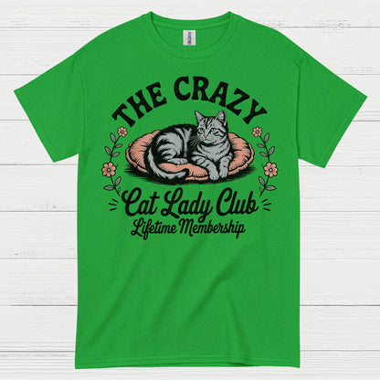 Crazy Cat Lady Club T Shirt