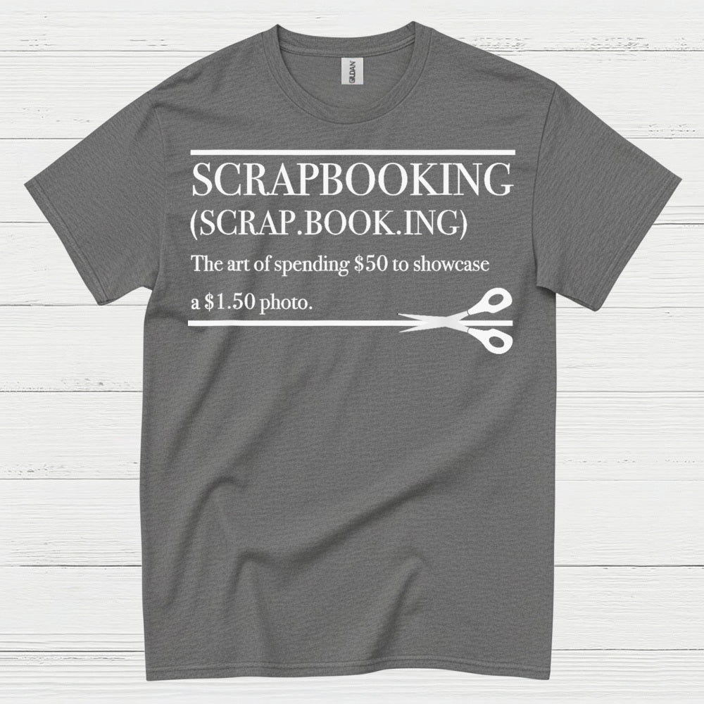 Funny Scrapbooking Definition Craft Lover T Shirt