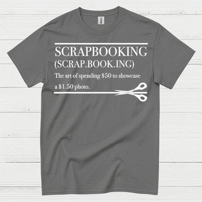 Funny Scrapbooking Definition Craft Lover T Shirt