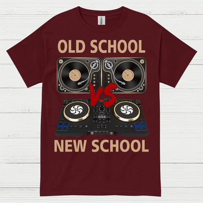 Old School New School DJ T Shirt