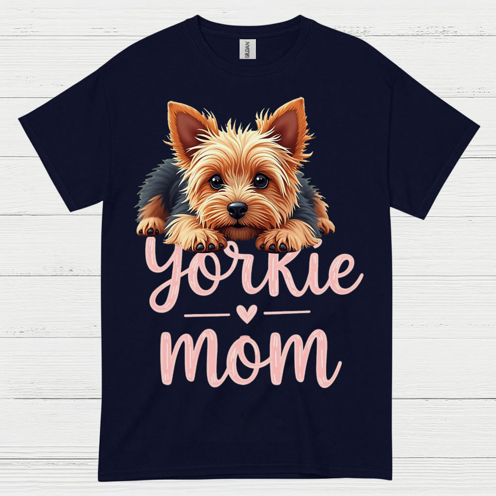 Yorkie Mom Cute Dog Lover T Shirt