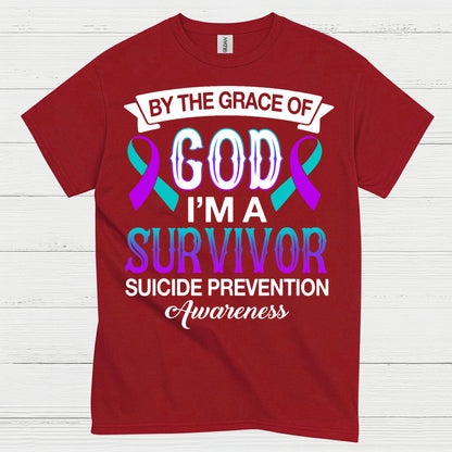 By The Grace Of God I’m A Survivor T Shirt