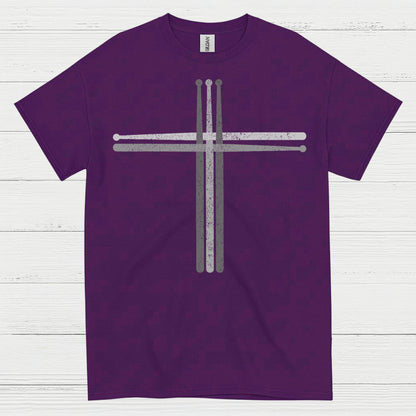 Cross Drum Sticks T Shirt