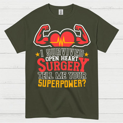 Open Heart Surgery Superpower T Shirt