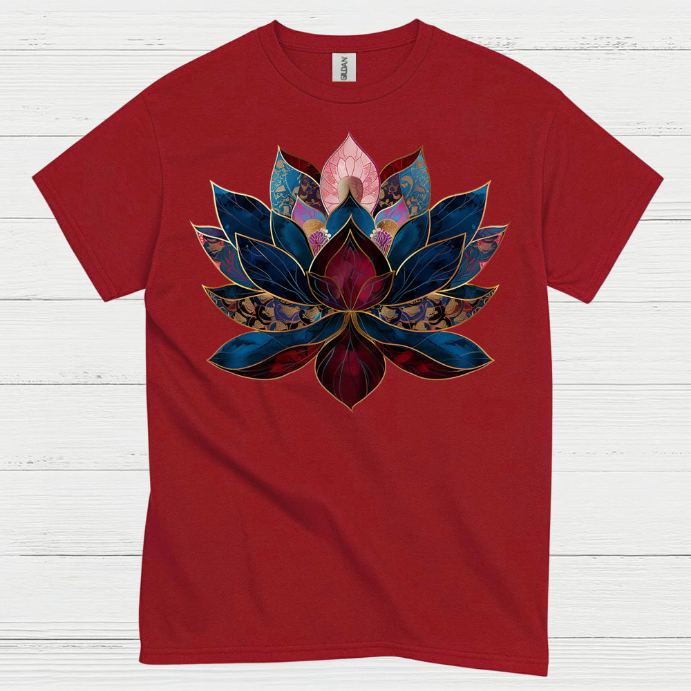 Sacred Lotus Mandala Yoga T Shirt