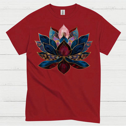 Sacred Lotus Mandala Yoga T Shirt
