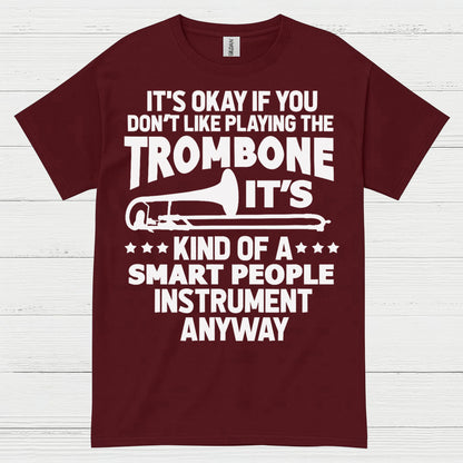 Smart Trombone Player Funny T Shirt