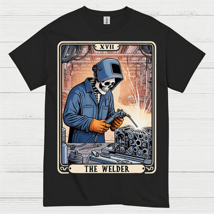 The Welder Tarot Card T Shirt