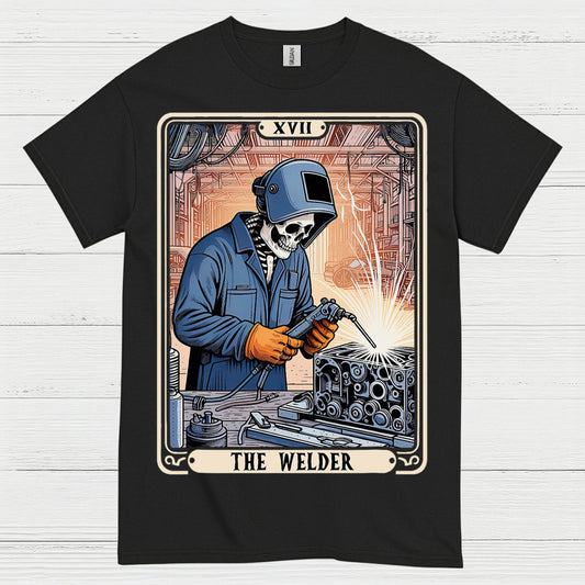 The Welder Tarot Card T Shirt