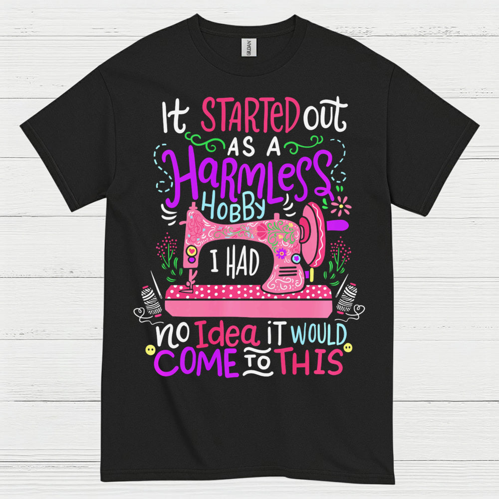 Colorful Harmless Hobby Sewing T Shirt
