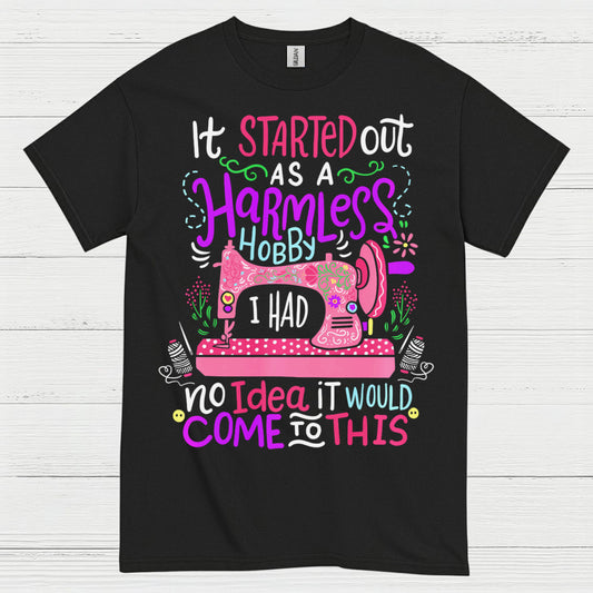 Colorful Harmless Hobby Sewing T Shirt