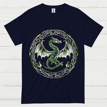 Celtic Green Dragon T Shirt