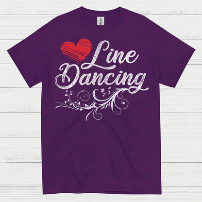 Love Line Dancing Country T Shirt