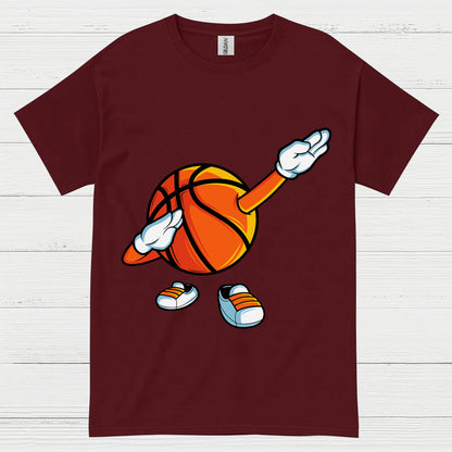 Dabbing Basketball Cartoon T Shirt