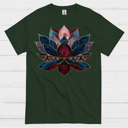 Sacred Lotus Mandala Yoga T Shirt