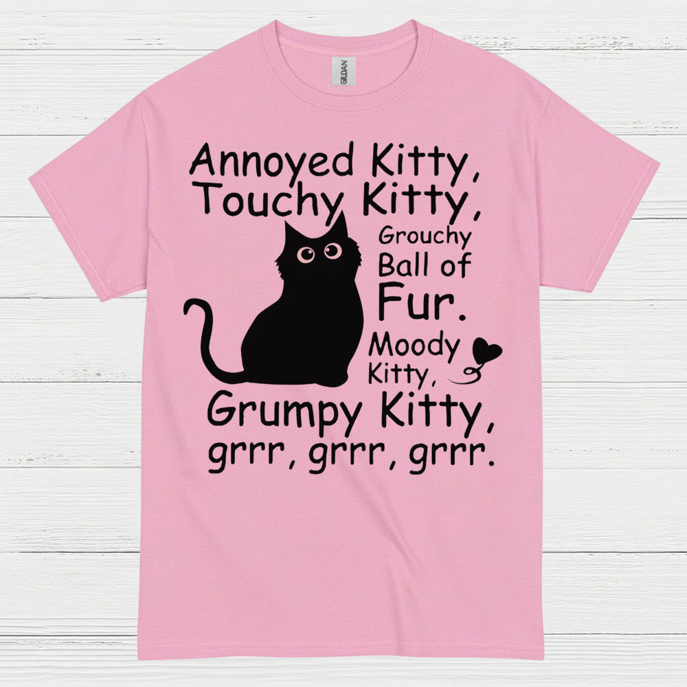Grumpy Kitty Cat Humor T Shirt