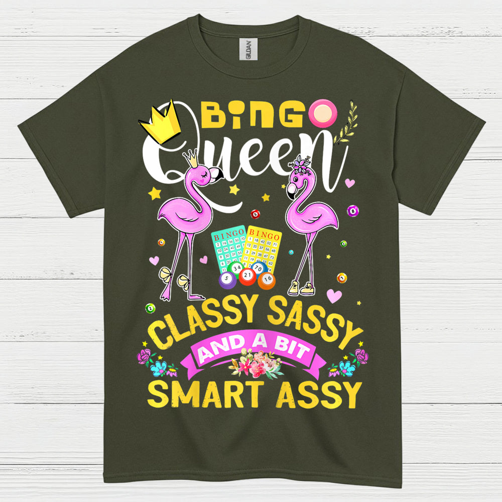Bingo Queen Classy Sassy T Shirt