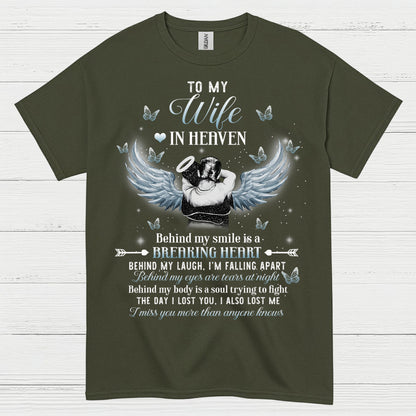 To My Wife In Heaven T Shirt